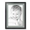 ArtToFrames 18x24" Matted Picture Frame with 14x20" Single Mat Photo Opening Framed in 1.25" Black and 2" Mat (FWM-4083-18x24)